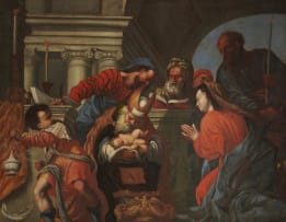 Continental School, 17th Century; Adoration of the Magi