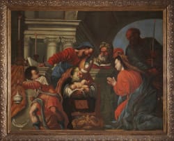 Continental School, 17th Century; Adoration of the Magi