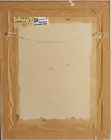 Maggie Laubser; Portrait of Boy under Paw-Paw Tree