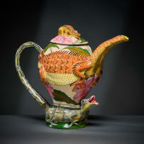 Ardmore Ceramic Studio; Croc teapot