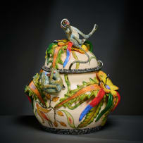 Ardmore Ceramic Studio; Monkey tureen