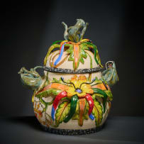 Ardmore Ceramic Studio; Monkey tureen