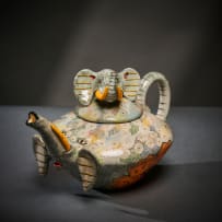 Ardmore Ceramic Studio; Elephant teapot