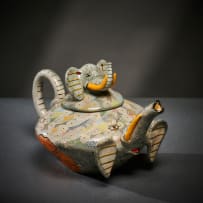 Ardmore Ceramic Studio; Elephant teapot