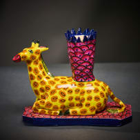 Ardmore Ceramic Studio; Giraffe candle holder