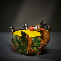 Ardmore Ceramic Studio; Antelope bowl