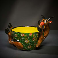 Ardmore Ceramic Studio; Antelope bowl