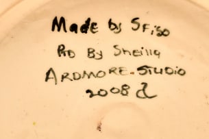 Ardmore Ceramic Studio; Elephant and flower amphora