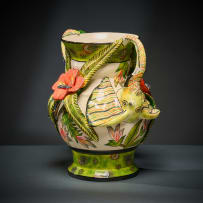 Ardmore Ceramic Studio; Elephant and flower amphora