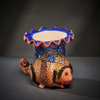 Ardmore Ceramic Studio; Chameleon vase