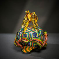 Ardmore Ceramic Studio; Giraffe sugar bowl