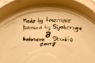 Ardmore Ceramic Studio; Predator bowl
