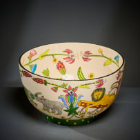 Ardmore Ceramic Studio; Giraffe bowl