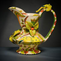 Ardmore Ceramic Studio; Elephant and flower jug