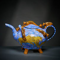 Ardmore Ceramic Studio; Cheetah teapot