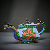 Ardmore Ceramic Studio; Lizard teapot