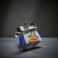 Ardmore Ceramic Studio; Lizard teapot
