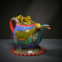 Ardmore Ceramic Studio; Giraffe teapot