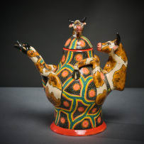 Ardmore Ceramic Studio; Cow teapot