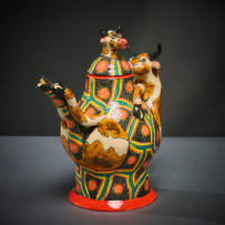 Ardmore Ceramic Studio; Cow teapot