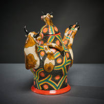 Ardmore Ceramic Studio; Cow teapot