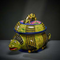 Ardmore Ceramic Studio; Chameleon tureen