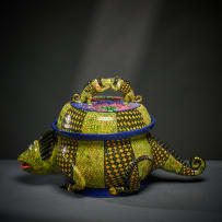 Ardmore Ceramic Studio; Chameleon tureen