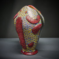 Ardmore Ceramic Studio; Fish vase