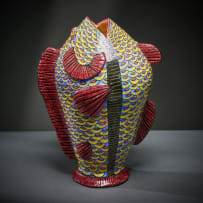 Ardmore Ceramic Studio; Fish vase