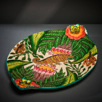 Ardmore Ceramic Studio; Chameleon platter
