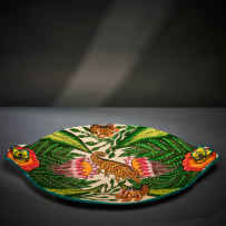 Ardmore Ceramic Studio; Chameleon platter