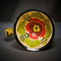 Ardmore Ceramic Studio; Leopard bowl
