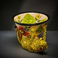 Ardmore Ceramic Studio; Leopard bowl