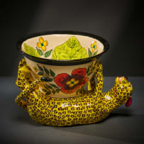 Ardmore Ceramic Studio; Leopard bowl