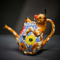Ardmore Ceramic Studio; Cow teapot