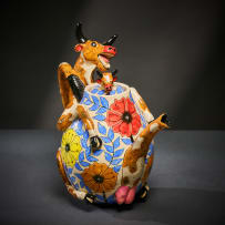 Ardmore Ceramic Studio; Cow teapot