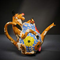 Ardmore Ceramic Studio; Cow teapot