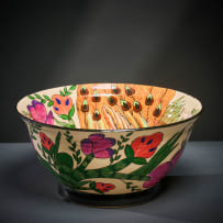 Ardmore Ceramic Studio; Peacock bowl
