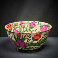 Ardmore Ceramic Studio; Peacock bowl