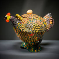 Ardmore Ceramic Studio; Chicken teapot