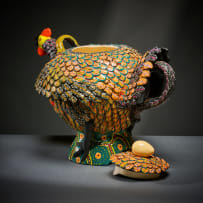 Ardmore Ceramic Studio; Chicken teapot