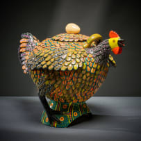 Ardmore Ceramic Studio; Chicken teapot