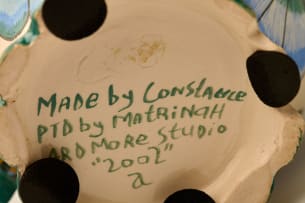 Ardmore Ceramic Studio; Fish and flower vase
