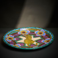 Ardmore Ceramic Studio; Cheetah platter