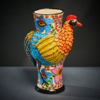 Ardmore Ceramic Studio; Rooster jug