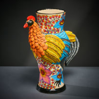 Ardmore Ceramic Studio; Rooster jug