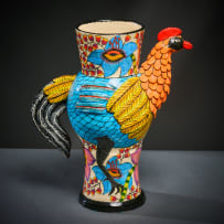 Ardmore Ceramic Studio; Rooster jug
