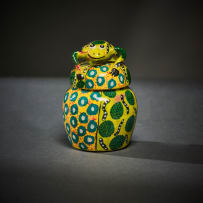 Ardmore Ceramic Studio; Frog spice jar