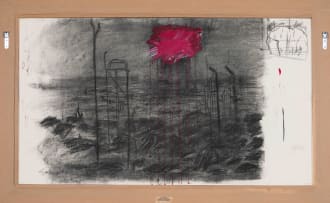 William Kentridge; Preparatory Sketch for Woyzeck on the Highveld (recto) Mine Compound (verso)