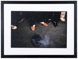 Greg Marinovich; Self Defense Unit Member's Hat after He Was Assassinated by Inkatha SPU's, from The Dead Zone portfolio